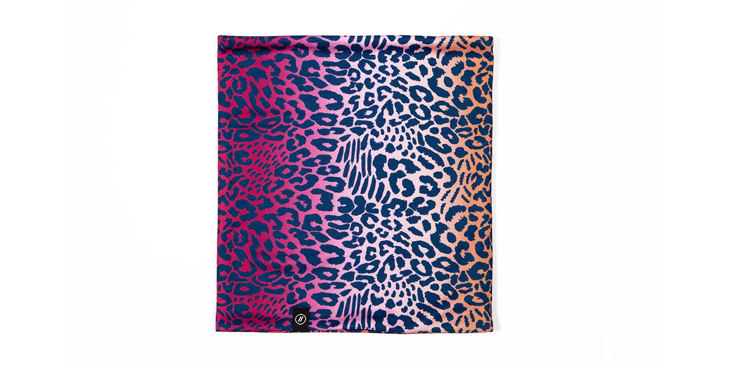 Cheetah/Navy Neck Gaiter - Image 2